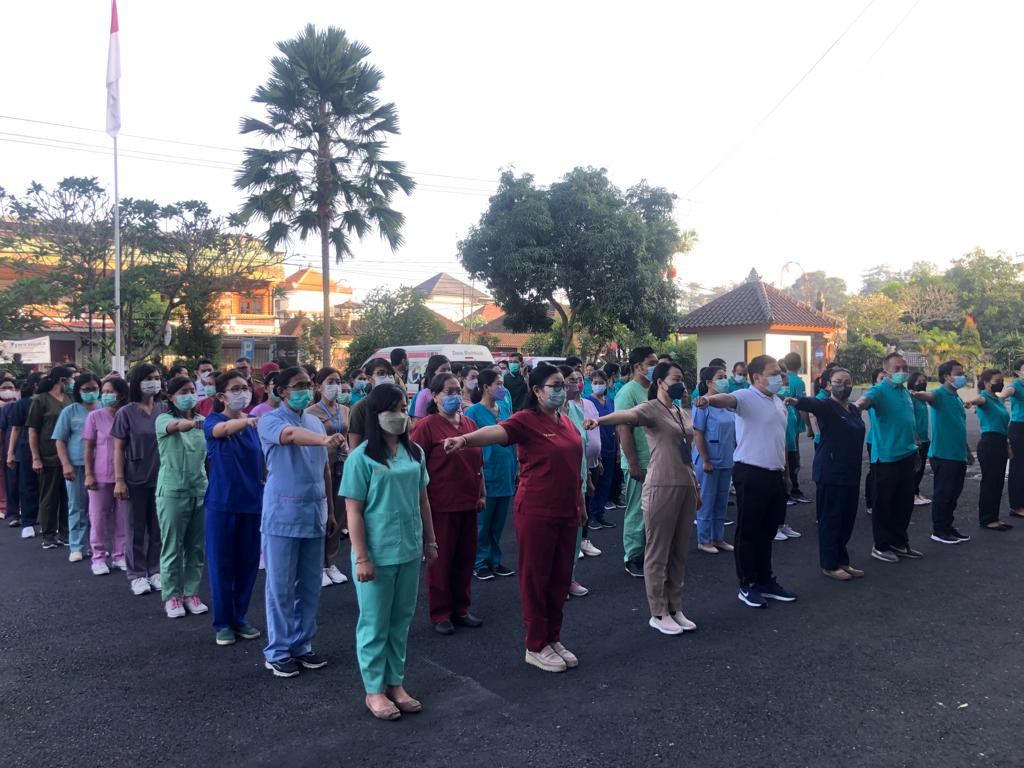 KEGITAN UPTD PUSKESMAS ABIANSEMAL 1 SENIN 4 JULI 2022